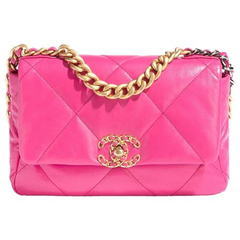 hot pink chanel 19|Chanel handbags phone number.